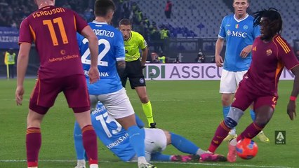 ROMA-NAPOLI 0-1 ｜ HIGHLIGHTS ｜ Neres is the hero in the Derby del Sole