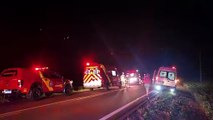 Capotamento entre Tupãssi e Jotaesse deixa três feridos mobiliza diversas equipes de socorro