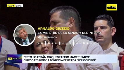 Video: Giuzzio responde a denuncia de Horacio Cartes por ‘’persecución política’'