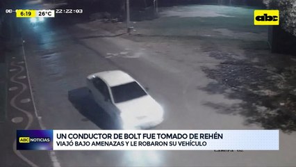 Video: Un conductor de Bolt fue tomado de rehén