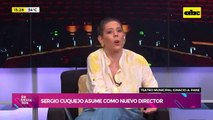 Video: Sergio Cuquejo asume como nuevo director del Teatro Municipal Ignacio A. Pane