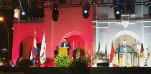 Discurso De Ricardo Estigarribia Durante Acto De Juramento Como Gobernador De Central