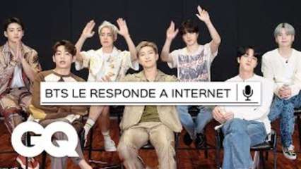Los integrantes de BTS responden lo más buscado de Internet
