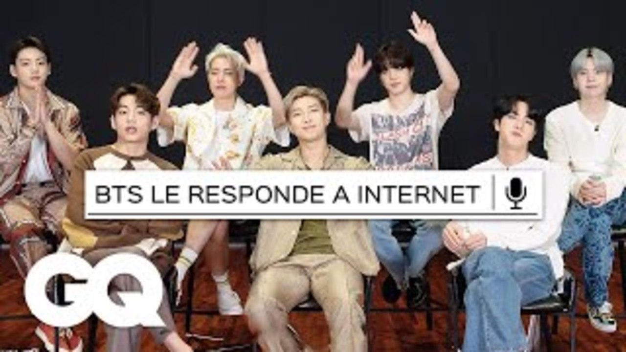 Los integrantes de BTS responden lo más buscado de Internet