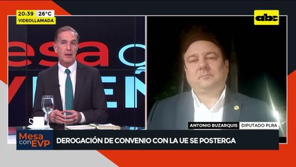 Video: Derogación de convenio con la UE se posterga