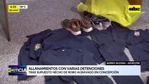 Video: Detención de dos hombres durante allanamiento