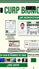 CURP Biométrica: qué es, cómo sacarla y para qué sirve