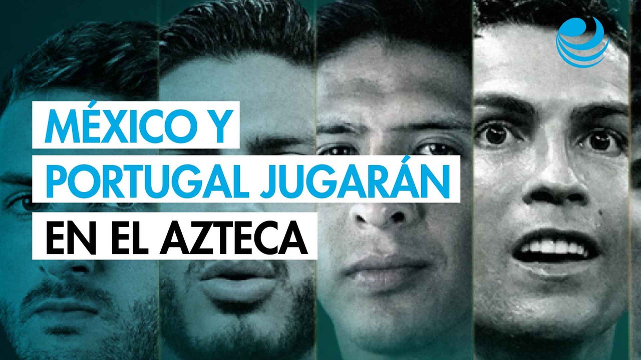 Cristiano Ronaldo y Portugal enfrentarán a México en la reinauguración del Estadio Azteca