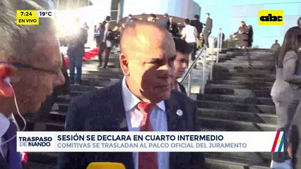 Traspaso de mando: Finalizó gobierno de Mario Abdo Benítez