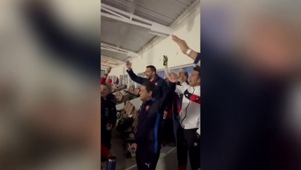 Juan Villalba y el cántico contra Nenecho al término del superclásico