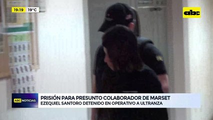 Video: prisión para presunto colaborador de Sebastián Marset
