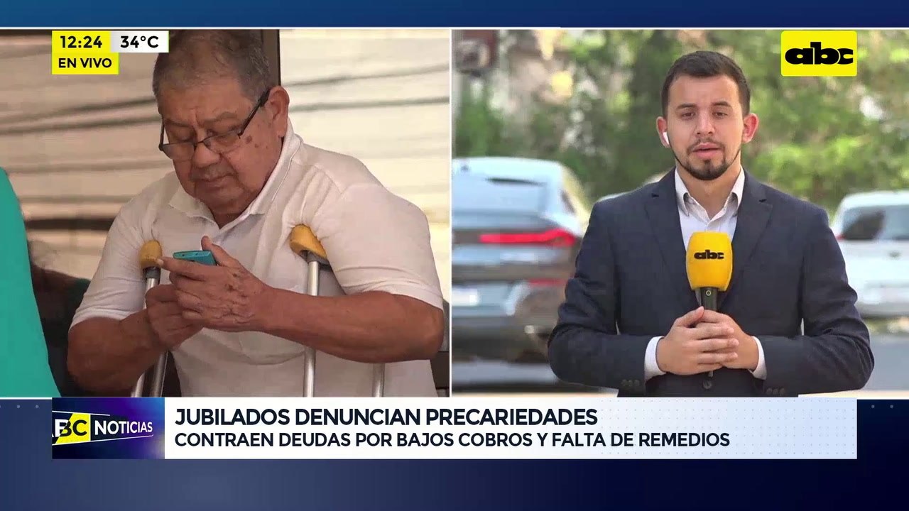 Video: Jubilados denuncian precariedades