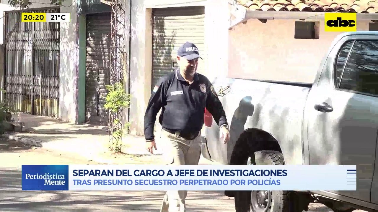Video: separan del cargo a Jefe de Investigaciones tras presunto secuestro perpetrado por policías