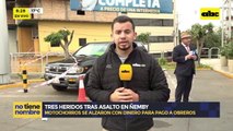 Video: Heridos tras asalto en Ñemby