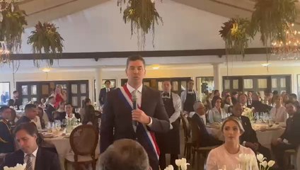 Palabras del Presidente Santiago Peña, en el almuerzo en Mburuvicha Róga