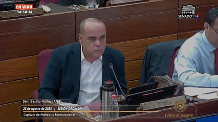 Basilio Núñez Dando Desconoce La Constitución Nacional