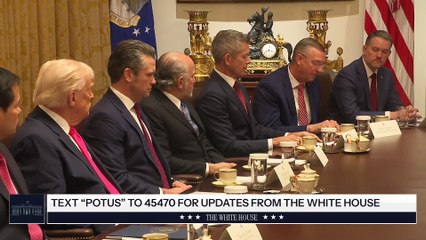 USA - President Trump Hosts a Cabinet Meeting (02.12.25)