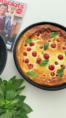 📺LAURENT MARIOTTE - CLAFOUTIS TOMATE MOZZARELLA #food #recette #cuisine🎬ABONNES-TOI & METS UN COM' STP MERCI📺🙏😉😎💖