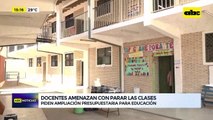 Video: docentes amenazan con parar clases