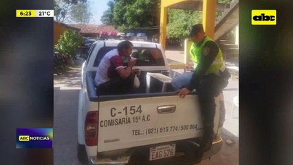 Video: Robó compresor de aire de una caseta
