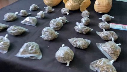 Detienen a mujer que ocultaba marihuana en su cacerola y heladera