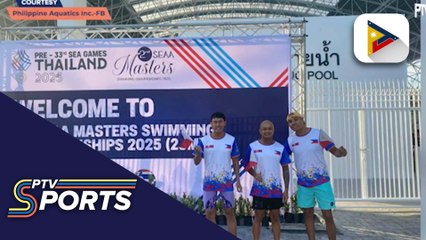 PH Aquatics Team, nag-uwi ng dalawang medalya sa 2nd SEAA Masters Swimming Championship 2025