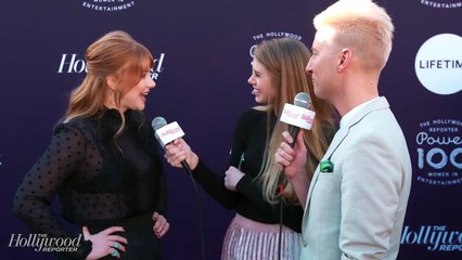 Bryce Dallas Howard Talks 'Jurassic World' Trailer: "We're Teasing the Teaser" | Women in Entertainment 2017