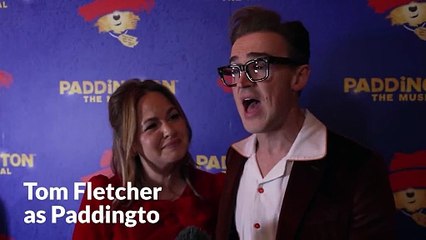 Tom Fletcher hopes for royal visit as Paddington The Musical opens in West End