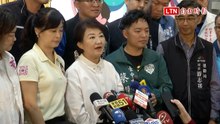 鄭麗文台中談選情 盧秀燕啟用國中活動中心未回應