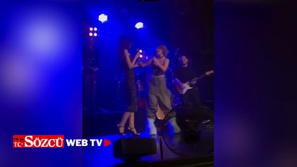 Hande Yener Türkiye güzeli Ceren Arslan'a moral verdi