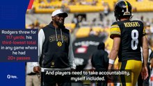 Rodgers unhappy with questions over Tomlin coaching