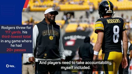 Rodgers unhappy with questions over Tomlin coaching