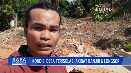 Situasi di Desa Pagaran Lambung Satu Masih Terisolasi Longsor | SAPA PAGI