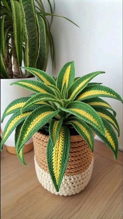 Vibrant Crochet Plants — Color That Never Fades