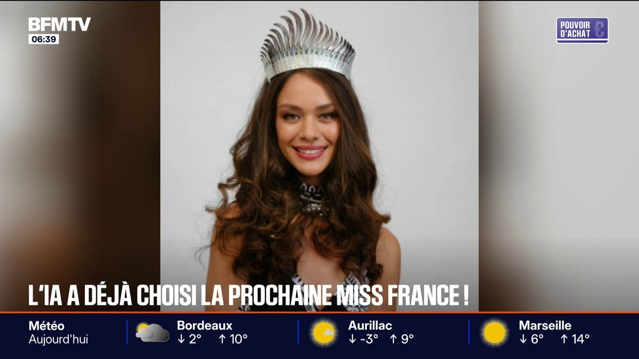 Miss Nord-Pas-de-Calais, miss Guadeloupe, miss Tahiti...Une IA livre son podium pour l'élection miss France