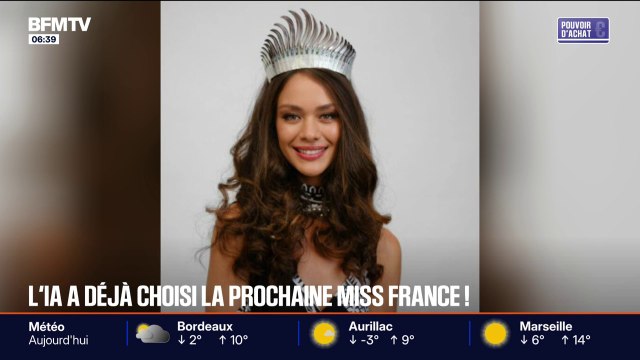 Miss Nord-Pas-de-Calais, miss Guadeloupe, miss Tahiti...Une IA livre son podium pour l'élection miss France