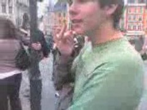 Moi en plein délire dans la rue x D