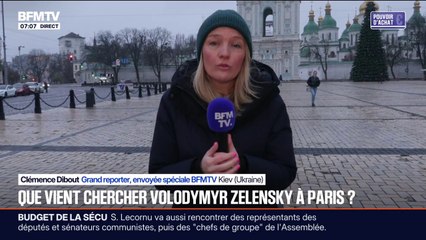 Guerre en Ukraine: que vient chercher Volodymyr Zelensky à Paris ?