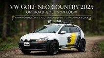 Offroad-Golf? Lüdix macht’s möglich! VW Golf 7 im Gelände-Trimm