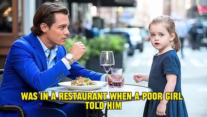 “Millionaire Meets Poor Girl in Restaurant | Emotional Story | ‘Please Marry My Mother’ Heart-Touching Twist”