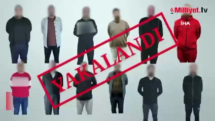 Kırmızı bültenle aranan 12 suçlu yakalanarak Türkiye'ye getirildi