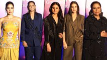 Janhvi Kapoor, Harmanpreet Kaur, Neha Dhupia & Others Shine At Barkha Dutt’s We The Women Event