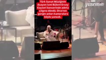 Bülent Ersoy’un Kayseri konserinde gergin anlar! Diva sahneyi birbirine kattı