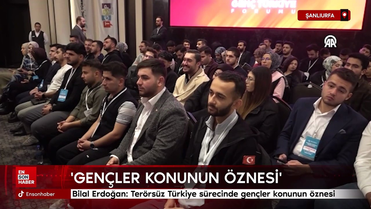 Bilal Erdoğan 11. Genç Türkiye Forumu'na katıldı