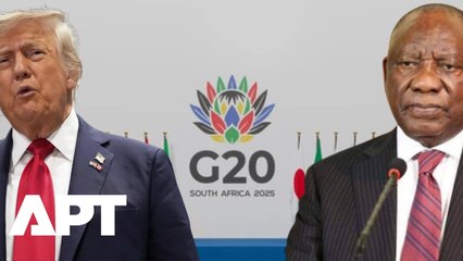South Africa Fires Back: Ramaphosa Rejects Trump’s G20 Threat Ahead of 2026 Summit | APT