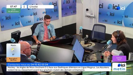 L'Invité d'ICI Azur : Eric Ciotti, Député UDR et candidat à la mairie de Nice