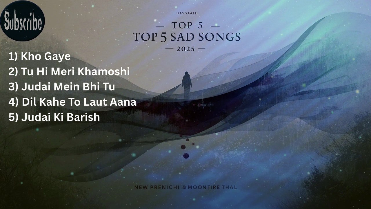 Top 5 Hindi Sad Songs | Heart Touching Broken Heart Playlist | Best 5 Hindi Sad Songs Ever | Emotional Love & Breakup Hits