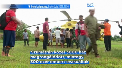 Pusztító áradások több száz ember halálát okozták Délkelet-Ázsiában
