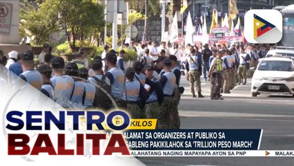 PNP, nagpasalamat sa organizers at publiko sa disiplinado at responsableng pakikilahok sa 'Trillion Peso March'