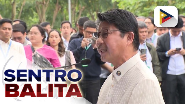 House Speaker Dy, nanawagan ng pagkakaisa at pagtutulungan sa kanyang mga kasamahang kongresista sa gitna ng isyu sa flood control anomaly | ulat ni Mela Lesmoras